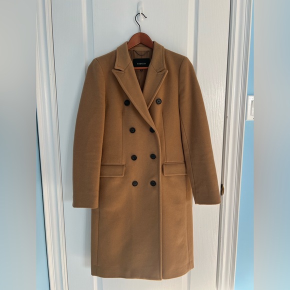 Babaton Constant Coat (Double-Breasted Wool Cashmere Coat) - Picture 3 of 8